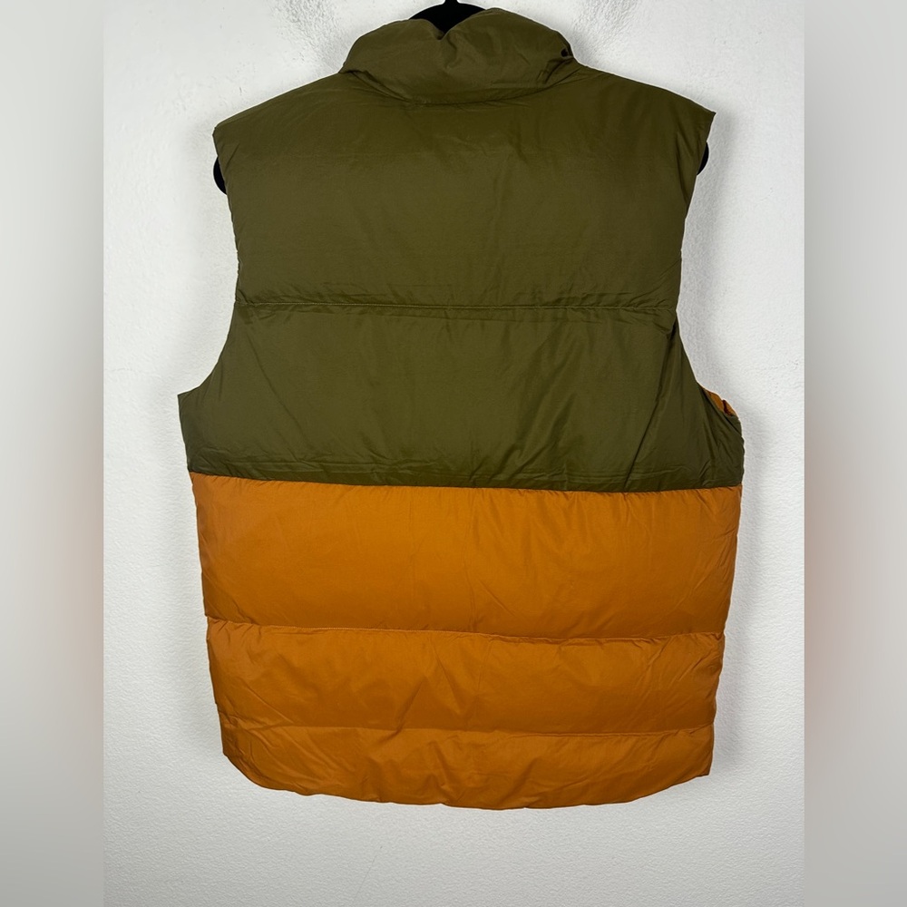 prAna by Columbia Timber Trail Down Puffer Vest Peat Men’s Large Colorblock NWT - Picture 2 of 10